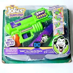 DC The Joker Prank Shop 2020 BANG 2-in-1 Fake Out Blaster NEW